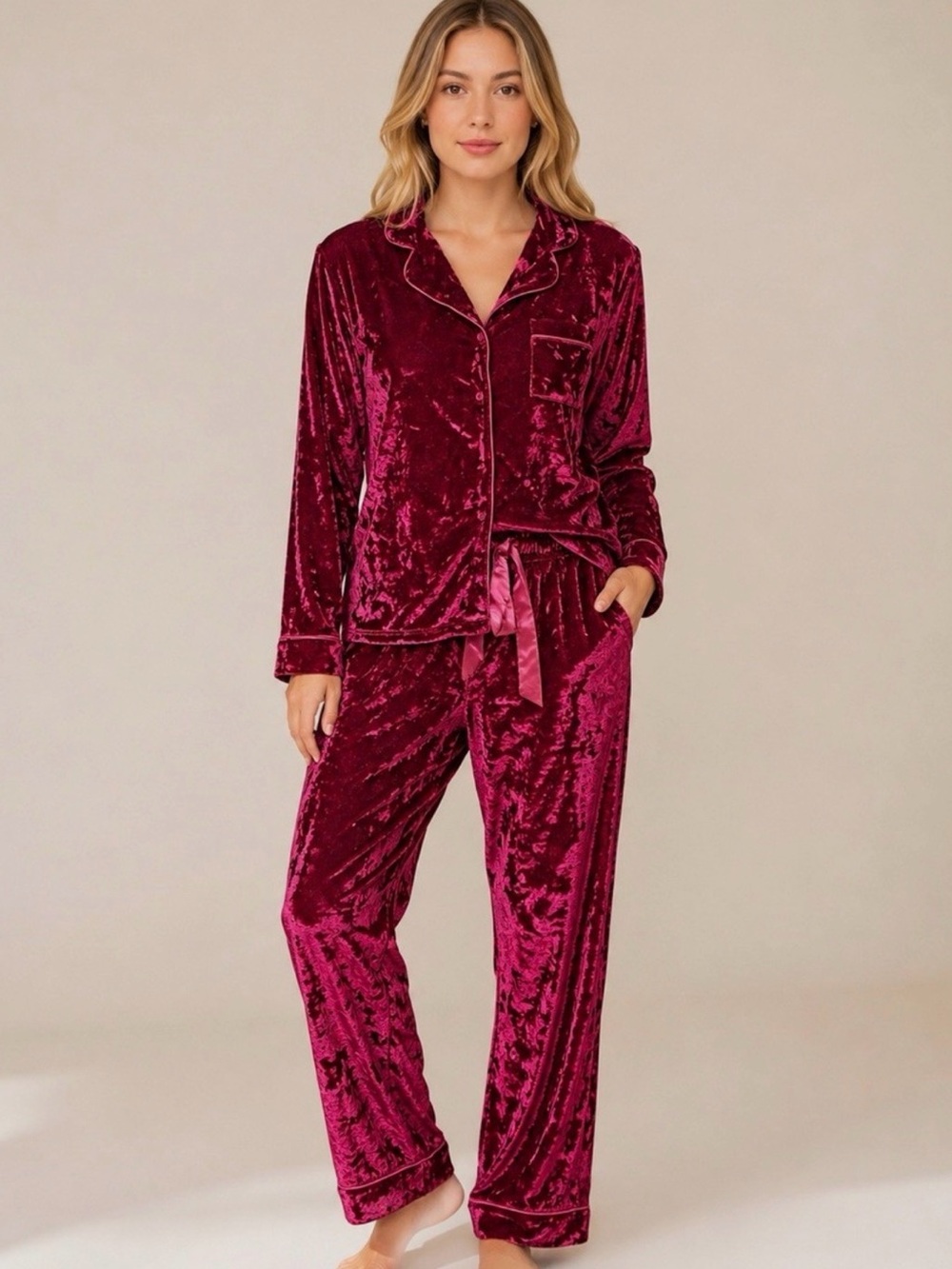 Velvet PJ set